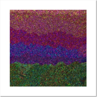 Rainbow Confetti Earth Posters and Art